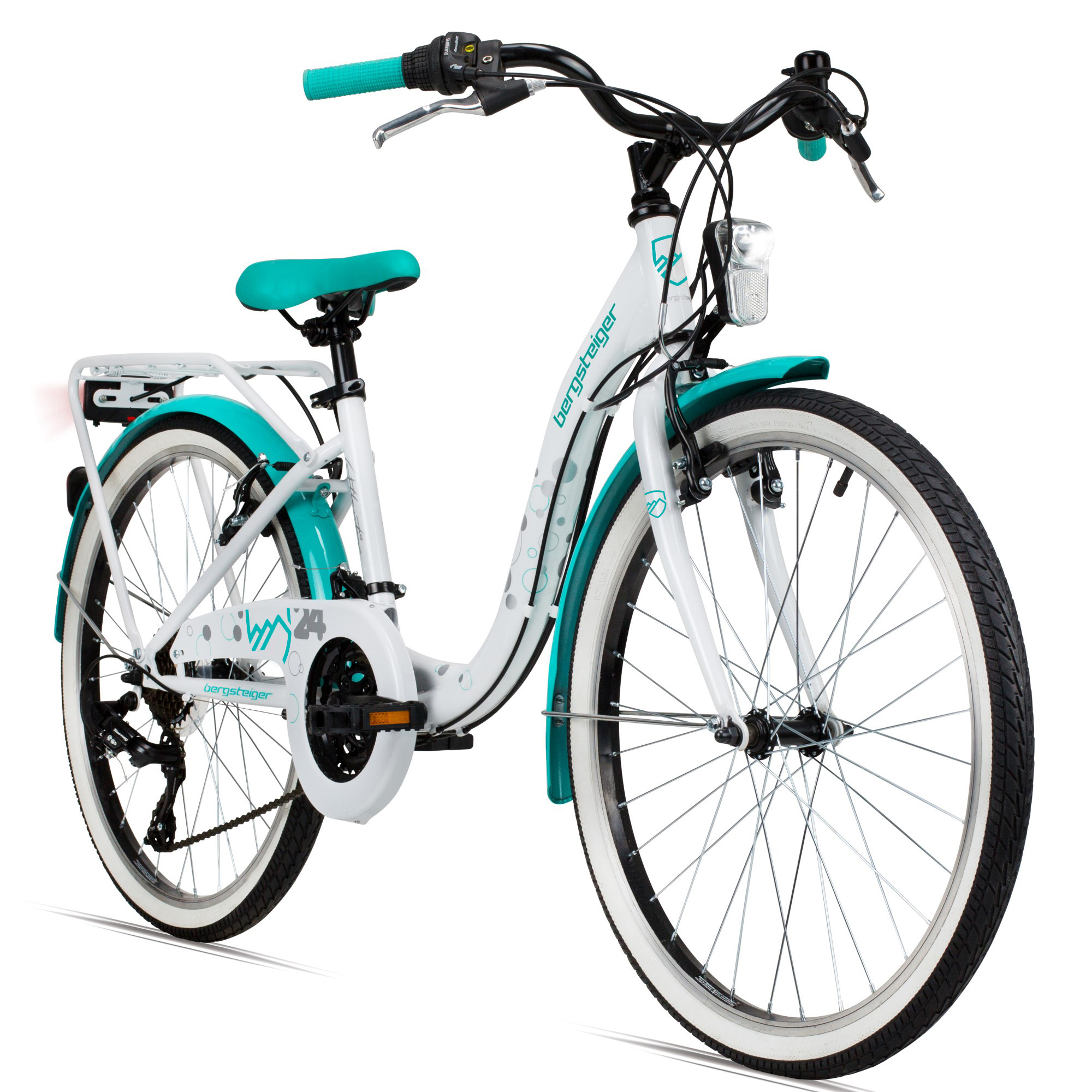 24 Zoll Kinderfahrrad Bergsteiger Atlantis STVO Shimano