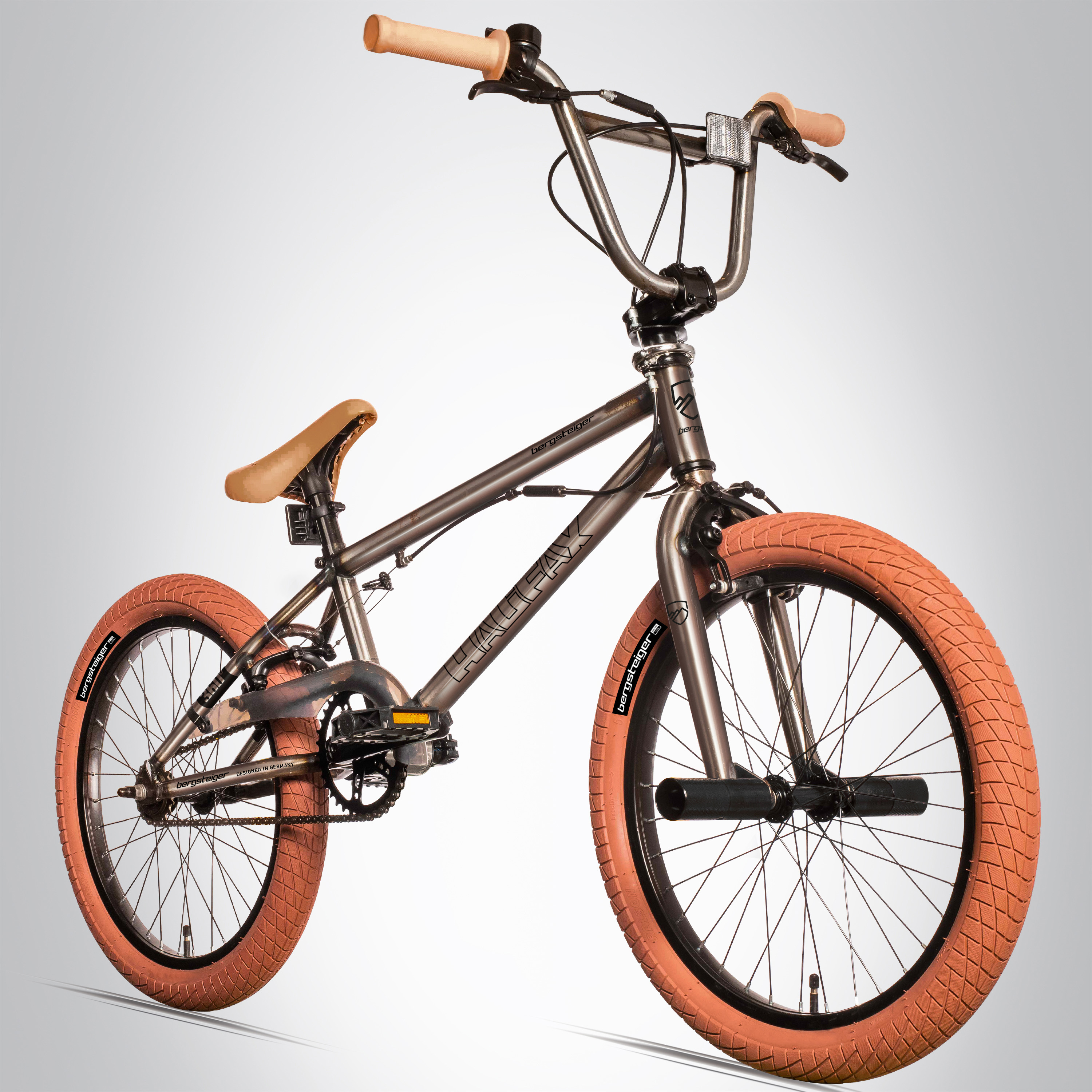 20 Zoll BMX Bike Bergsteiger Halifax 360-Rotor-System Freestyle inkl. Pegs  | eBay.de